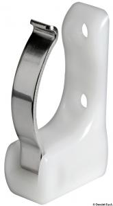 Clip a molla per fissaggio ganci d'accosto